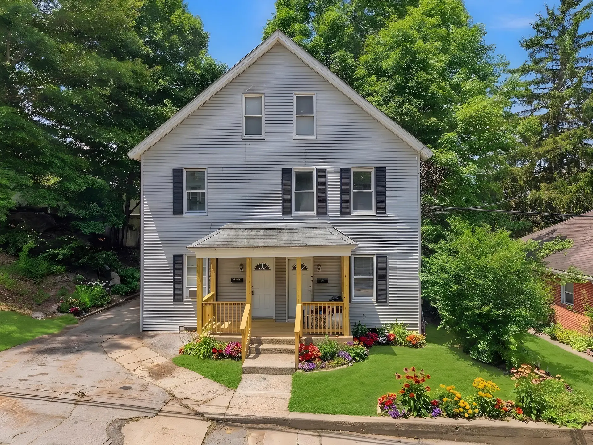 371 Laurel Hill Ave, Norwich, a two-family renovation by Properties Done Right